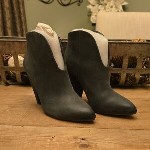 Vince Camuto Charcoal Heeled Boots